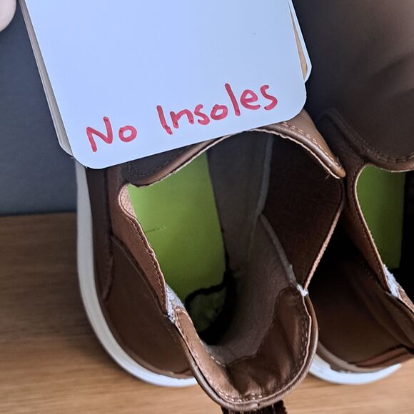 KURU FLEX Astra Womens 9.5 Brown Leather Chelsea Boots Comfort Arch Support - Picture 5 of 10